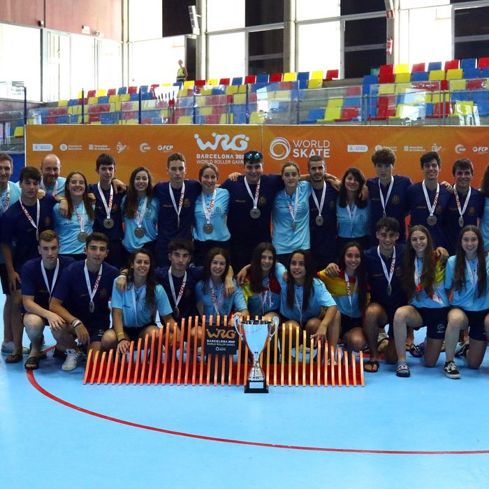 Portada del álbum Entrega medallas hockey línea junior