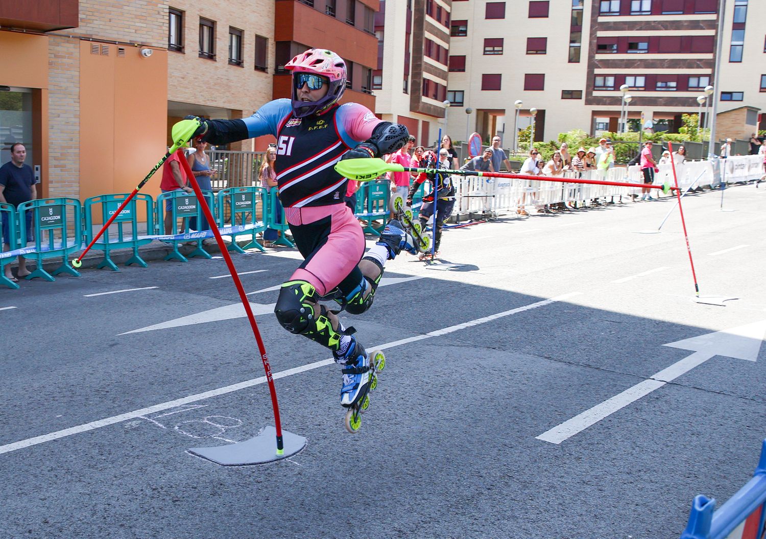 Competición de alpino en línea